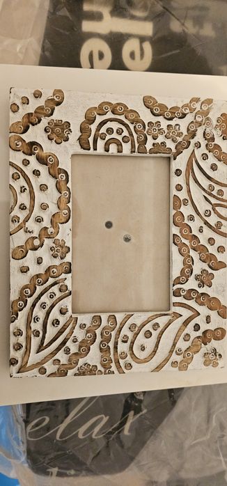 Vand rama tablou din lemn masiv