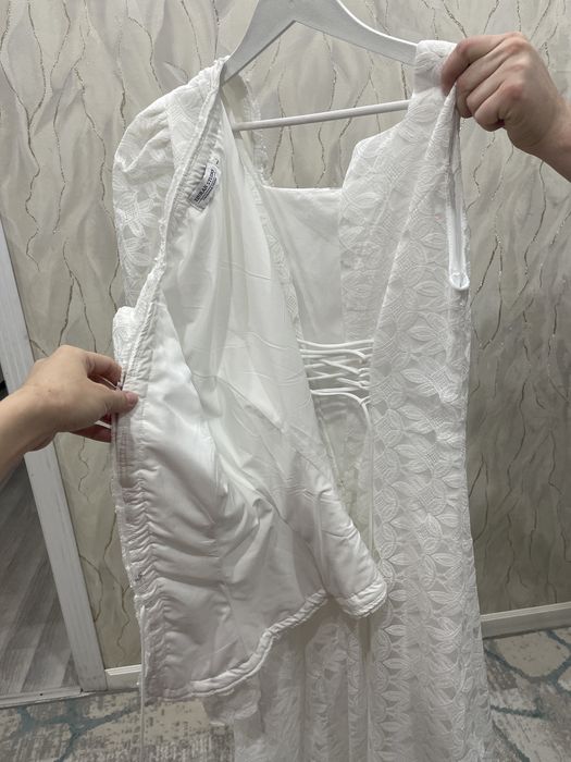 Белое Платье 46 размер