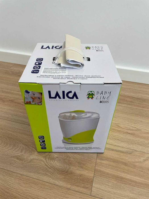 NOU- Sterilizator cu aburi-Laica BC1005 pentru biberoane.