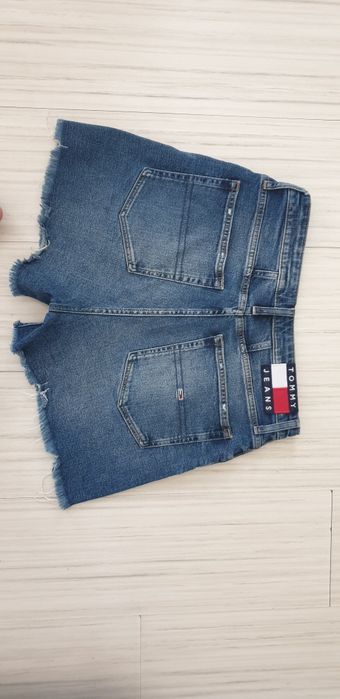 Tommy Hilfiger Mom Denim Jeans Short  31 ОРИГИНАЛ! Дамски Къси Дънкови