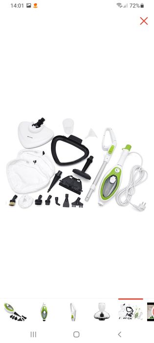 Электрошвабра Kitfort KT-1004 зеленый