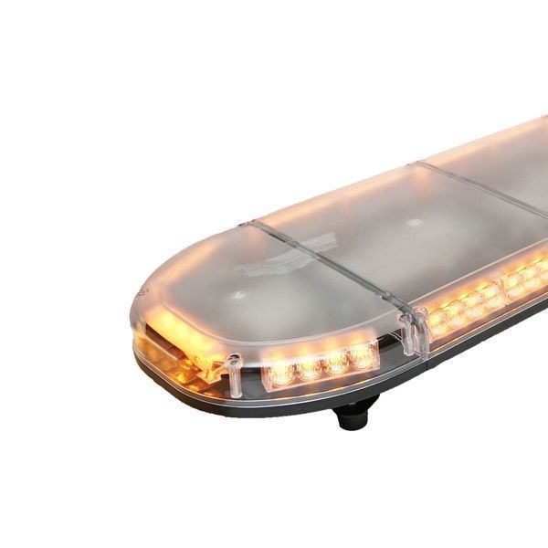 Сигнална лампа маяк 12-24v с жълта светлина 1750x275x125мм breckner ge