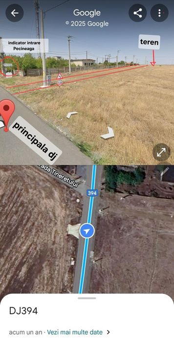 Teren intravilan Pecineaga