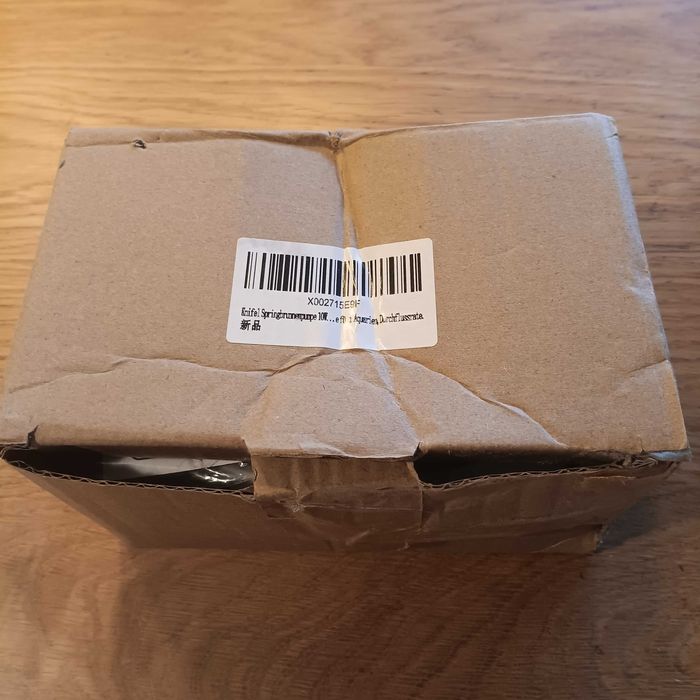 НОВА! Потопяема водна помпа 10W – 600 L/ч, тиха работа