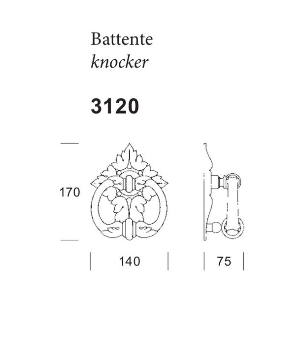Bătător ușa intrare