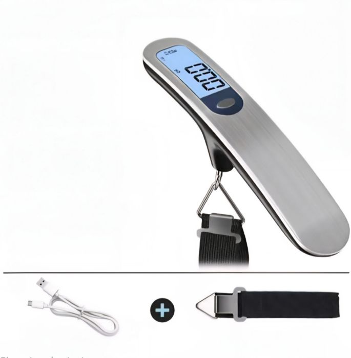 Raqamli elektron qo‘l tarozi — 50 kg gacha yuk uchun aniq o‘lchov