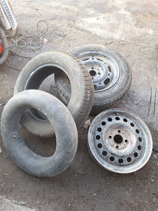 Диски с резиной Пассат- б 3