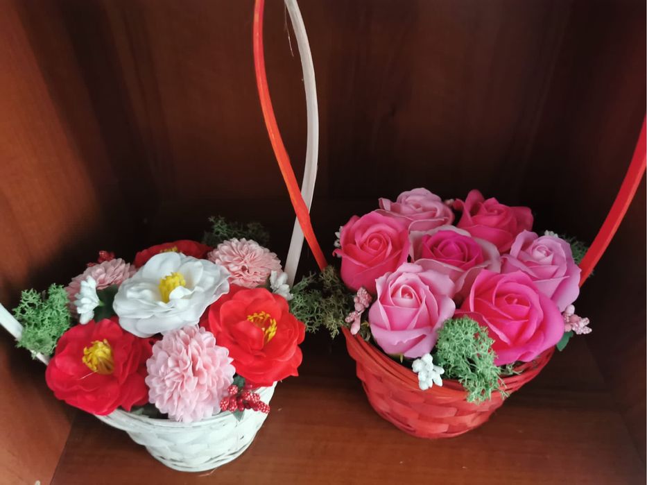 Cosulete flori sapuncu licheni stabilizati