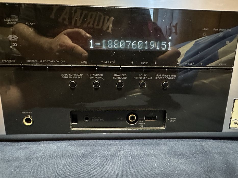Vând receiver(AVR) Pioneer vsx-922-s 7.2 canale 150w canal