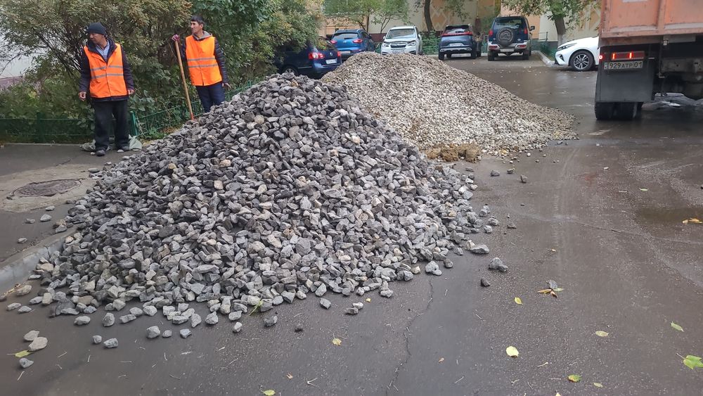 Щебен отсев дресва