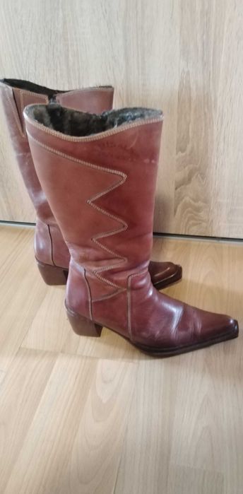 Зимни ботуши и боти - естествена кожа