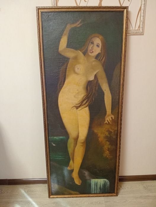 Картина на холсте времён СССР!