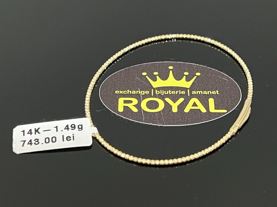 Bijuteria Royal CB : Bratara dama aur 14k   1,49 gr