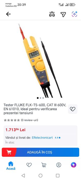 Tester FLUKE FLK-T5-600