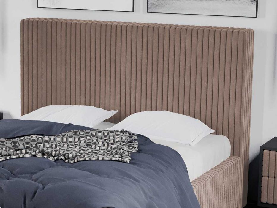 Pat Tapitat Reno Bej Tilia 17 cu somiera rabatabila si lada