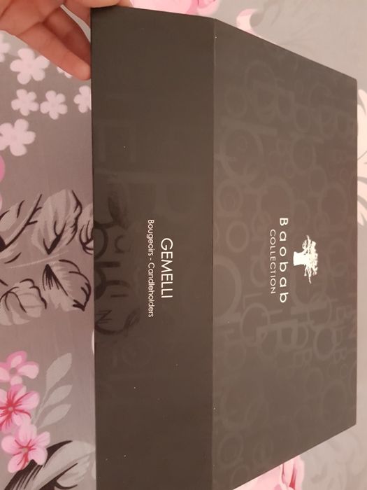 Set lumânări Baobab Gemelli Gold collection