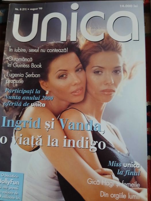 5 reviste Unica ,de colectie
