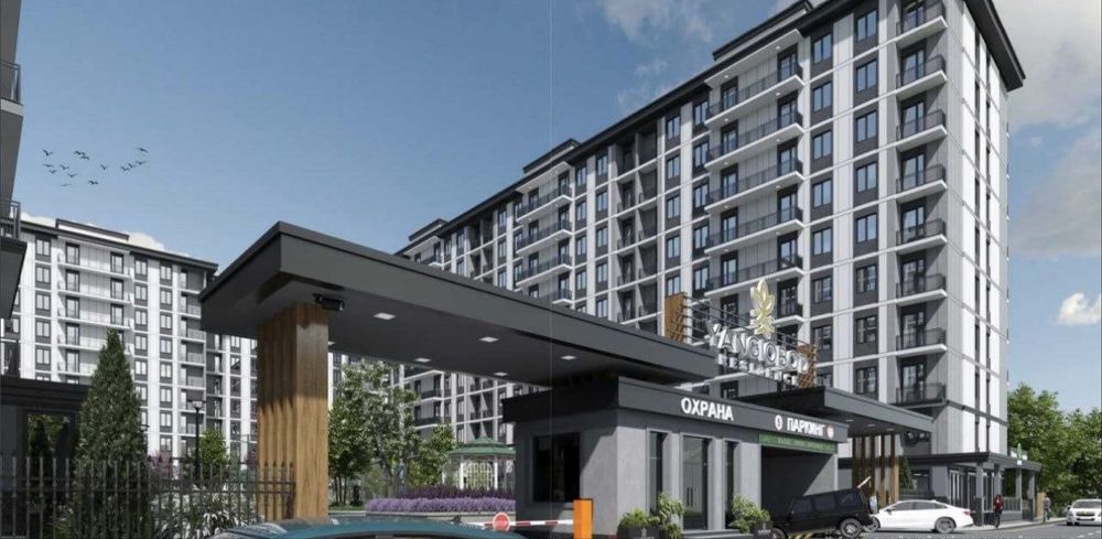 Срочно продается коробка в ЖК комфорт класса рядом Янгиобад - 2,3 этаж