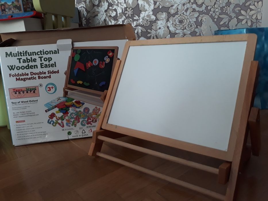 Tabla magnetica multifunctionala 3 in 1