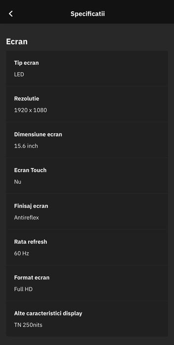 Vanzare Laptop LENOVO