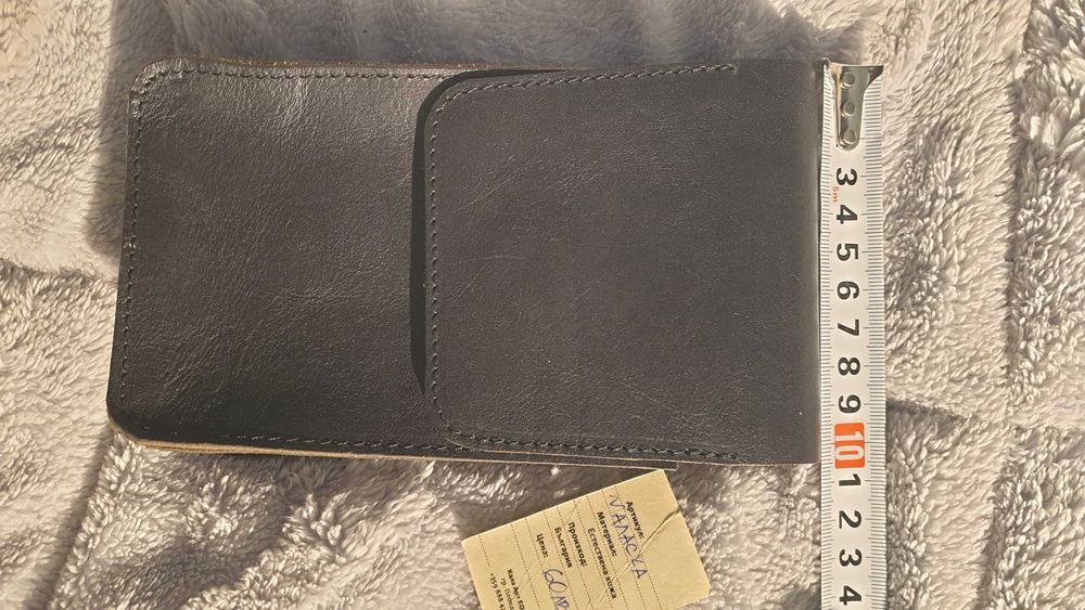 2 бр. кожени чантички за колан