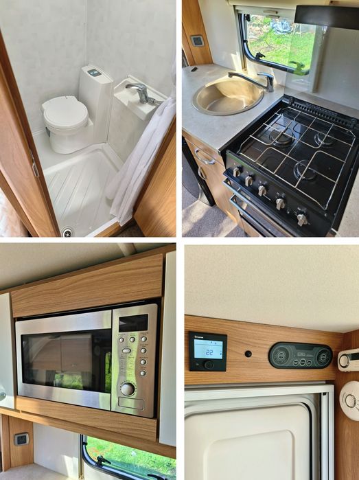 Rulota Swift S-Line 2014, echipat offcamping, inmatriculata.