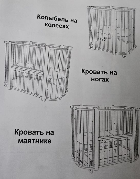 Десткая кровать Pituso Asti