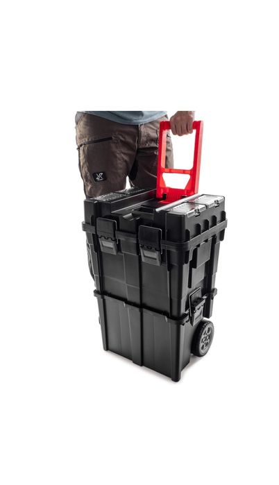 Cutie de unelte, plastic, 64x44x35cm, design modular, mobilitate usoar
