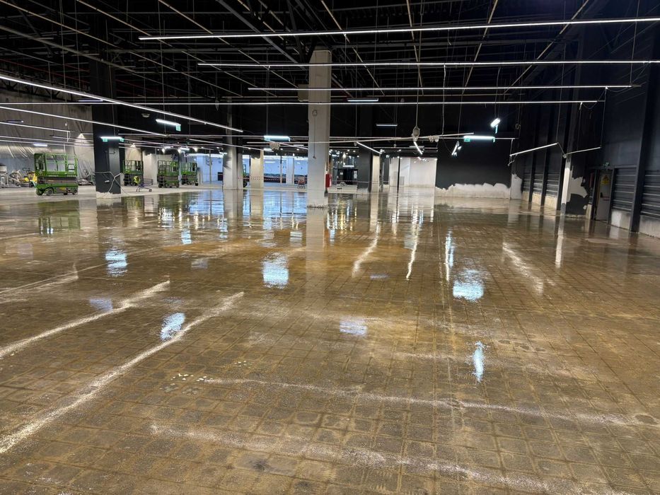 Slefuire si polishare beton buciardare pregatire suport