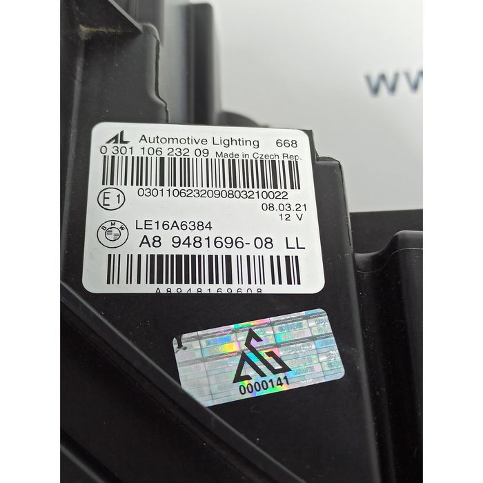 Десен фар за bmw 3er g20 g21 - 9481696-08 bmw led