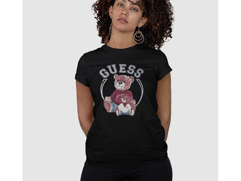 Тениски GUESS Bear принт 4 модела