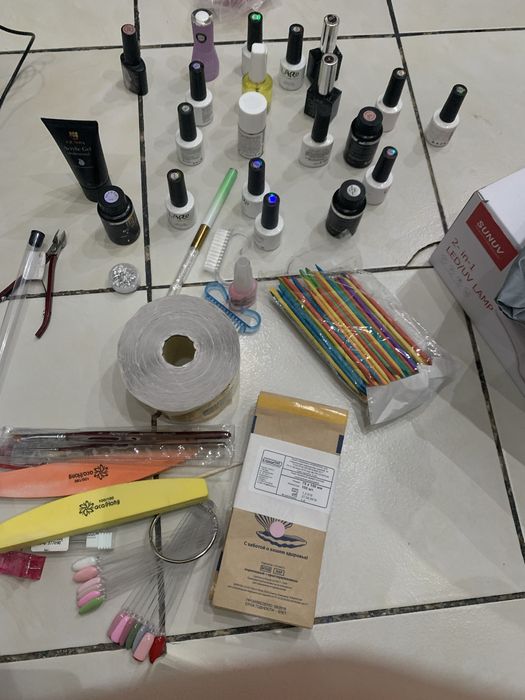 Набор для покрытия гель- лаком!