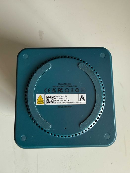BeeLink Me Mini NAS PC Intel Twin Lake N150 16 Gb DDR5 64 Gb EMMC (teal)
