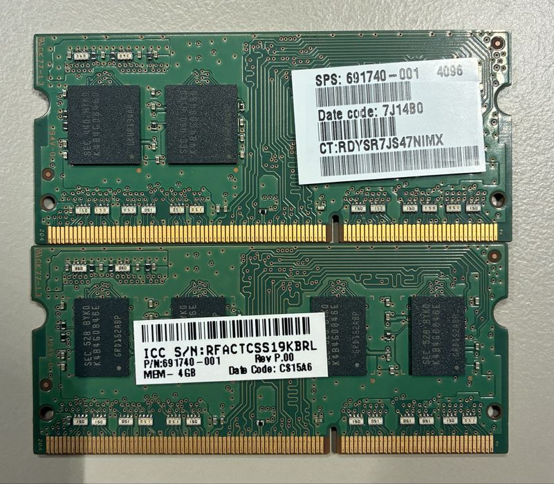 Memorii Laptop SAMSUNG DDR3L-1600MHz 2x4GB SODIMM