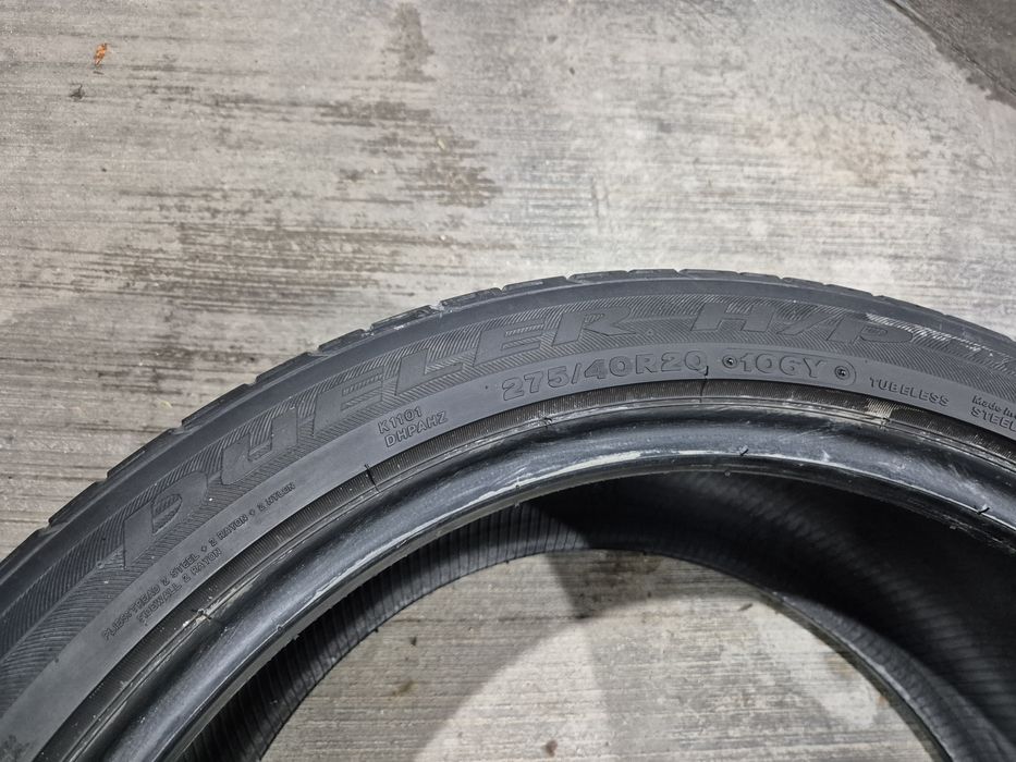 2x 275/40/20 Bridgestone Dueler H/P Sport RFT