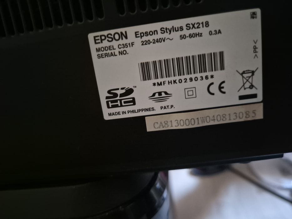 Multifuncțională Epson Stylus SX 218 Imprimanta Scanner