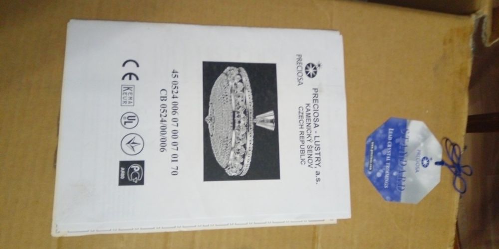 Люстра потолочная PRECIOSA