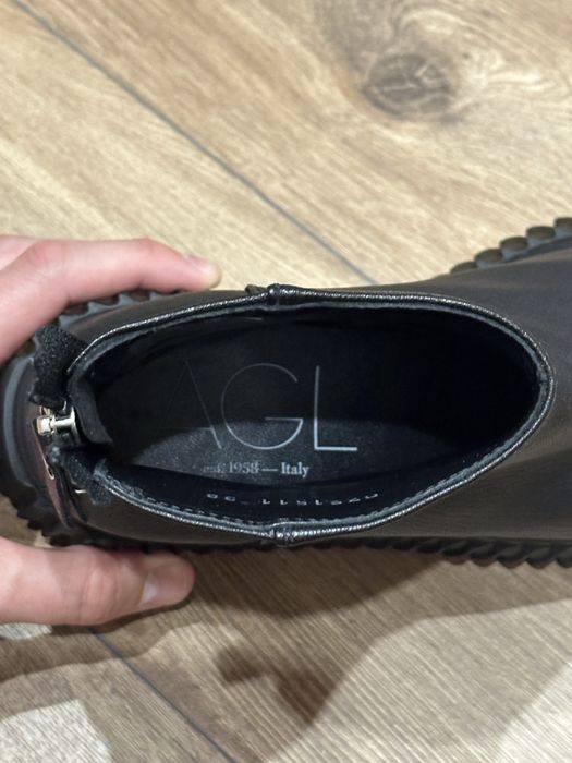 Кожени боти - AGL Sandy - размер 38 - Оригинал