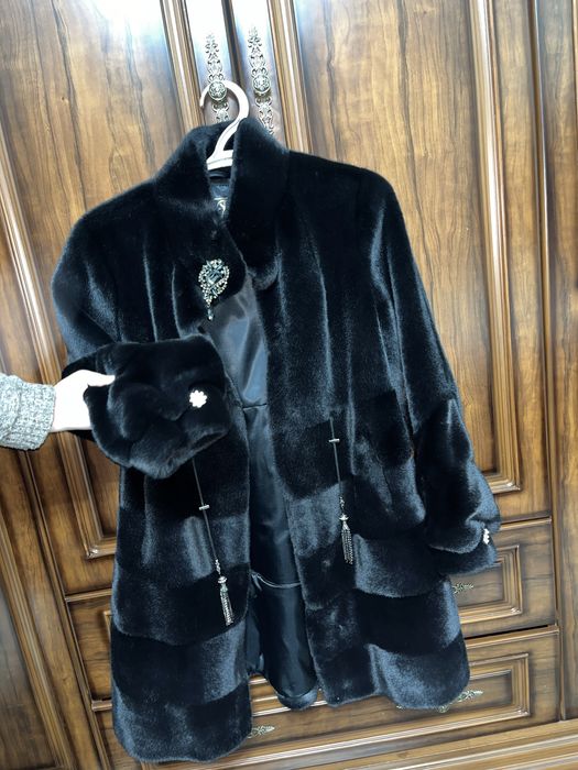 Шуба трансформер полунорка