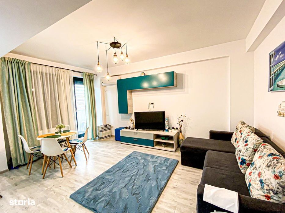 Apartament 2 camere mobilat-utilat MODERN la 500m.de Alezzi Beach — fotografia 1