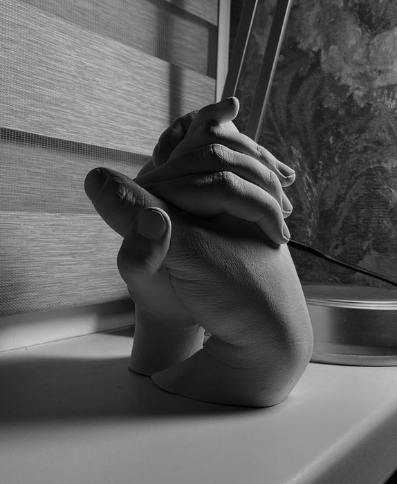 Набор 3D слепок рук для двоих подарок