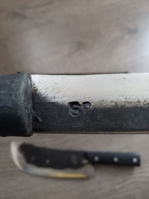 голямо мачете с кания и сатър