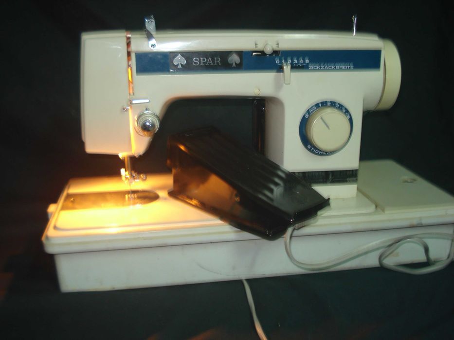 Masina Cusut electrica SPAR-DANEMARCA-motor la vedere PEDALA ELECTRICA