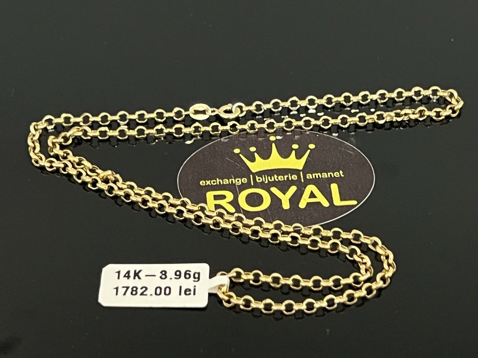Bijuteria Royal CB : Lant aur 14K 585  3,96 gr
