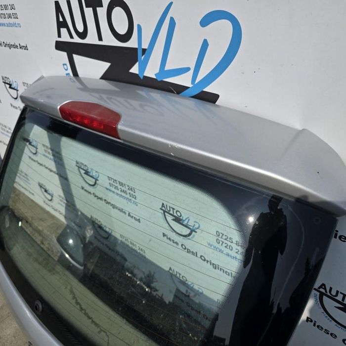 Haion cu luneta Z157 gri Opel Corsa D facelift