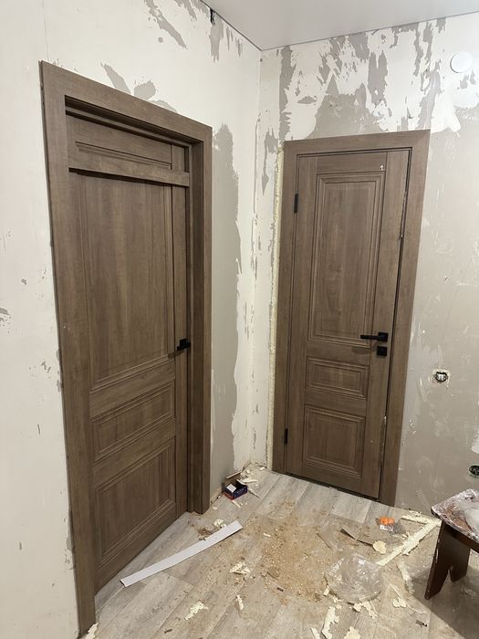 Установка  дверей