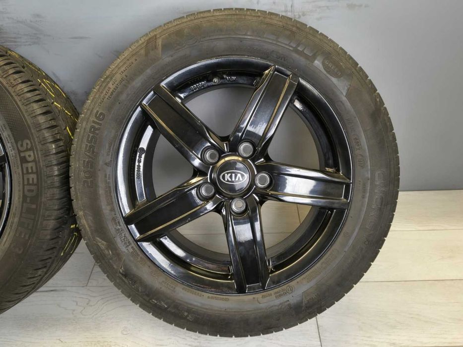 Roti/Jante negre Honda 5x114.3 205/55 R16; Kia, Nissan, Toyota, Dacia