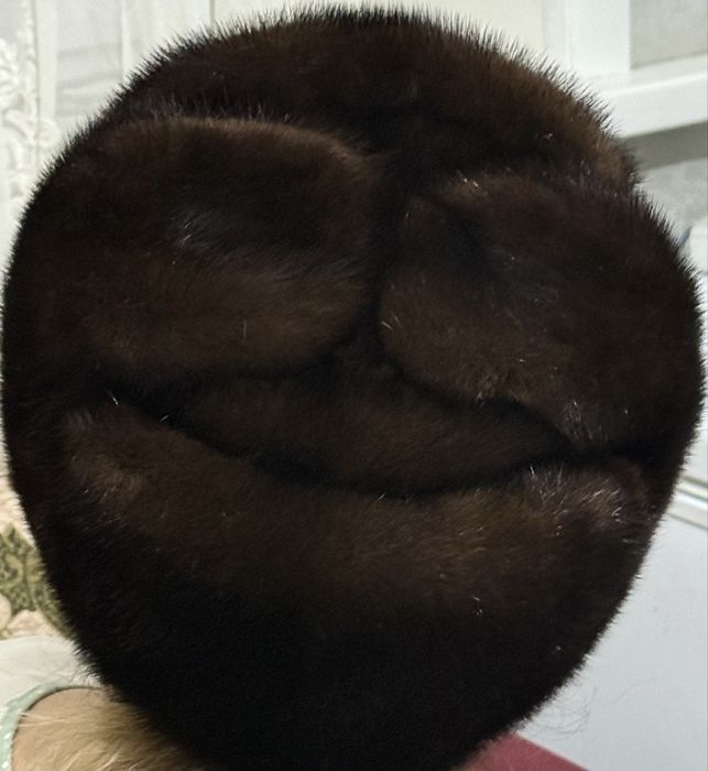 Норковая шапка мужская