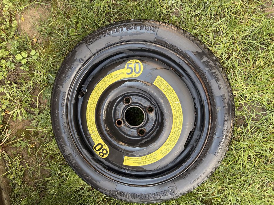 Set 4 jante aliaj R14 185/60 + roata de rezerva