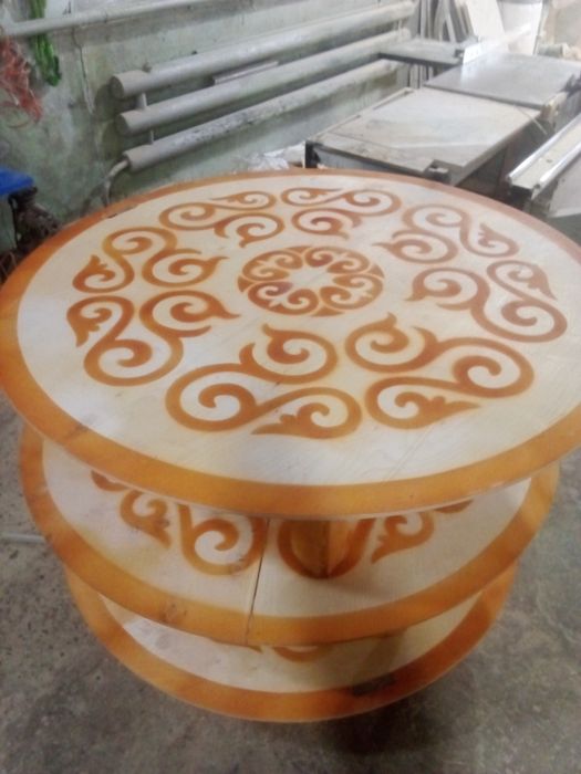 казахский стол складной